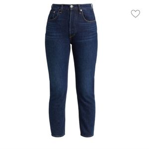 Rag&Bone Nina High Rise Ankle Cigarette | Dark Wash | Size 28 | Excellent!!